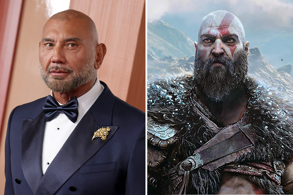 Dave Bautista como Kratos ?